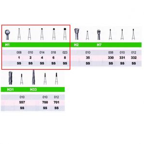 Komet Carbide Mini FG Bur / 코메트카바이드버 SS (FG H1) 미니버