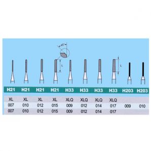 Drill & Milling Bur / 코메트 드릴&왁스밀링버 H21,H33,H203